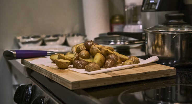 Patate in pentola a pressione